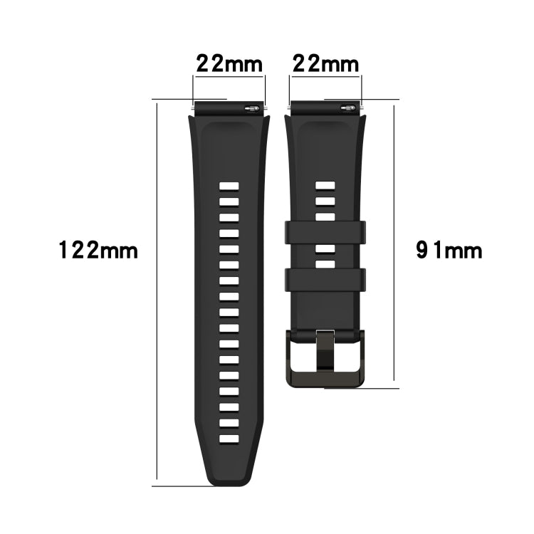 Cinturino in silicone 22 mm per Honor Watch GS3