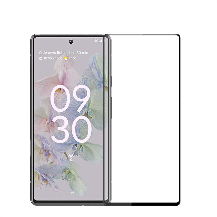 Pellicola completa in vetro temperato antideflagrante PINWUYO 9H 3D, For Google Pixel 7, For Xiaomi Redmi 10C