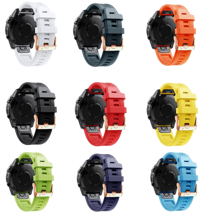 Cinturino in silicone 20 mm per Garmin Descent Mk2S