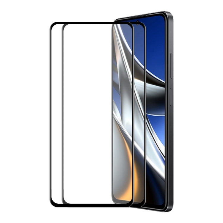 Per Xiaomi Poco X4 Pro 5G ENKAY 6D Full Glue Vetro temperato Full Film, For Xiaomi Poco X4 Pro 5G(1 PC), For Xiaomi Poco X4 Pro 5G(2 PCS), For Xiaomi Poco X4 Pro 5G(5 PCS)
