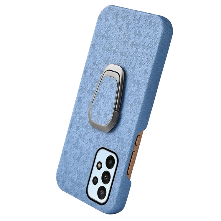 Custodia PU con anello per Samsung Galaxy A23 4G