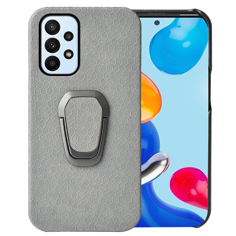 Custodia PU con anello per Samsung Galaxy A23 4G