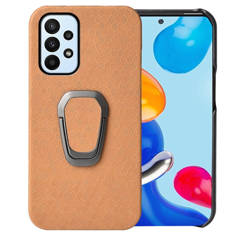 Custodia PU con anello per Samsung Galaxy A23 4G