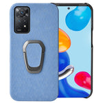 Per Xiaomi Redmi Note 11 Pro Global Ring Holder Custodia a nido d'ape in PU, For Xiaomi Redmi Note 11 Pro Global