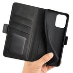 Custodia in pelle con fibbia magnetica per Samsung Galaxy M33