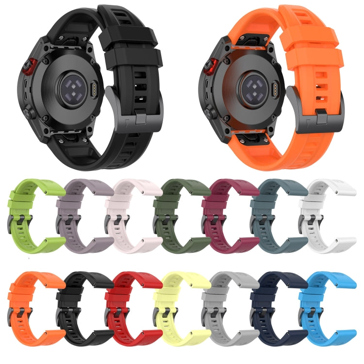 Cinturino in silicone 22 mm per Garmin Fenix 7
