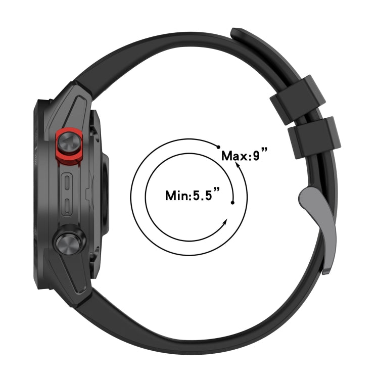 Cinturino in silicone 22 mm per Garmin Approach S62