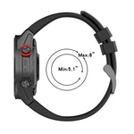 Cinturino in silicone 20 mm per Garmin Fenix 5S
