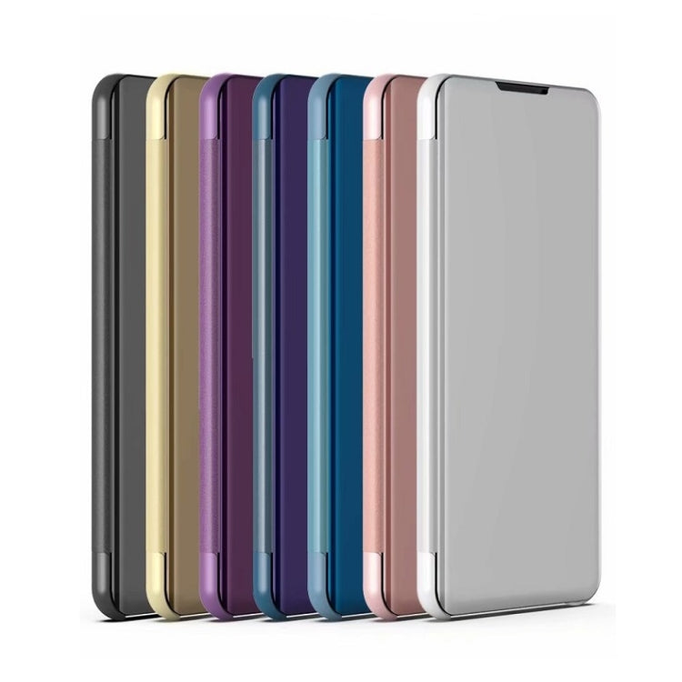 Custodia in pelle flip specchio per Samsung Galaxy A20e