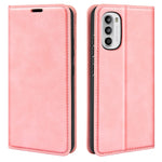 Per Motorola Moto G52 4G Custodia per telefono in pelle con aspirazione magnetica retro-pelle, For Motorola Moto G52 4G