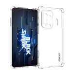 ENKAY Custodia per telefono antiurto in TPU trasparente, For Xiaomi Black Shark 5 Pro, For Xiaomi 12 Lite