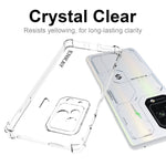 ENKAY Custodia per telefono antiurto in TPU trasparente, For Xiaomi Black Shark 5 Pro, For Xiaomi 12 Lite