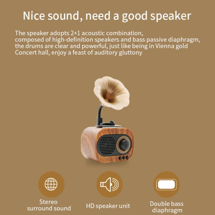 Altoparlante wireless stereo retro B5 Bluetooth 5.0
