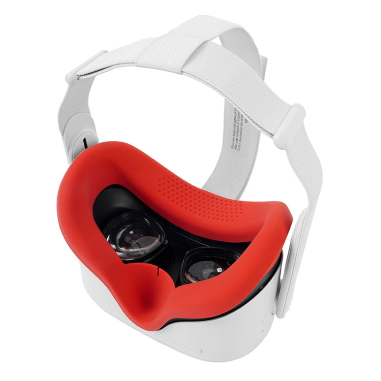 Cover in silicone per Oculus Quest 2 con copriobiettivo