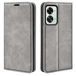 Per OnePlus Nord 2T 5G Custodia per cellulare in pelle con ventosa magnetica retro-pelle, For OnePlus Nord 2T 5G