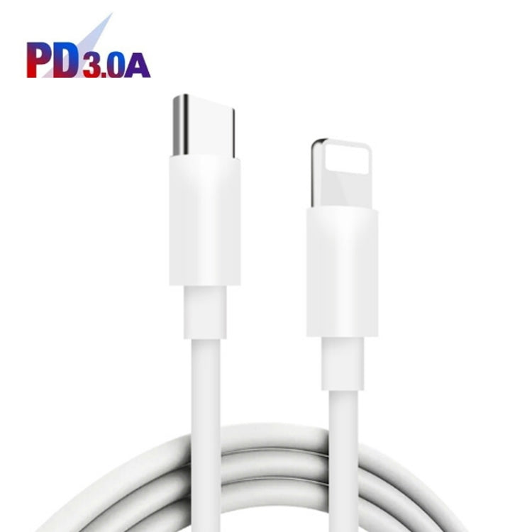 Caricabatteria auto USB-C PD20W con cavo Type-C a 8 pin