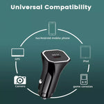 Caricabatteria auto USB-C PD20W con cavo Type-C a 8 pin