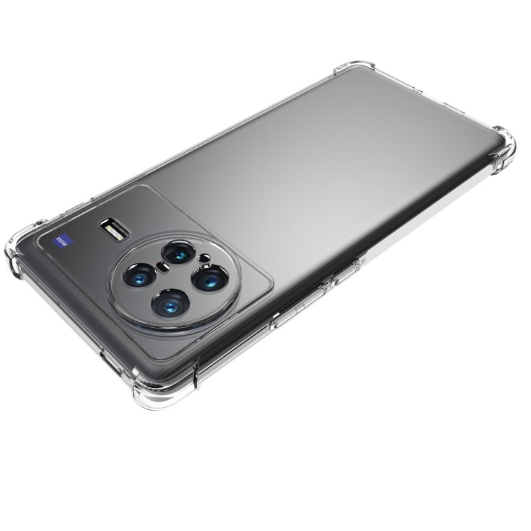 Custodia TPU trasparente antiscivolo per Vivo X Note 5G