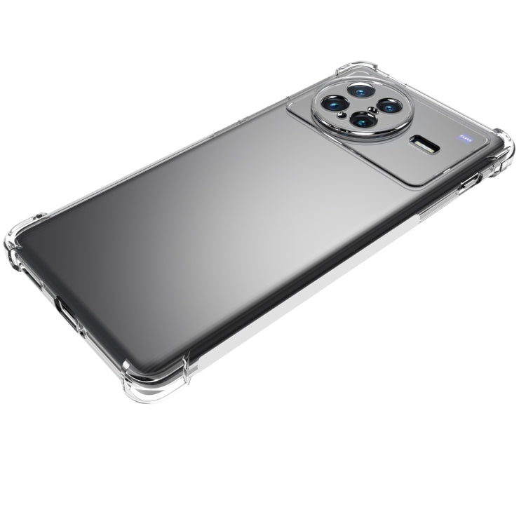 Custodia TPU trasparente antiscivolo per Vivo X Note 5G