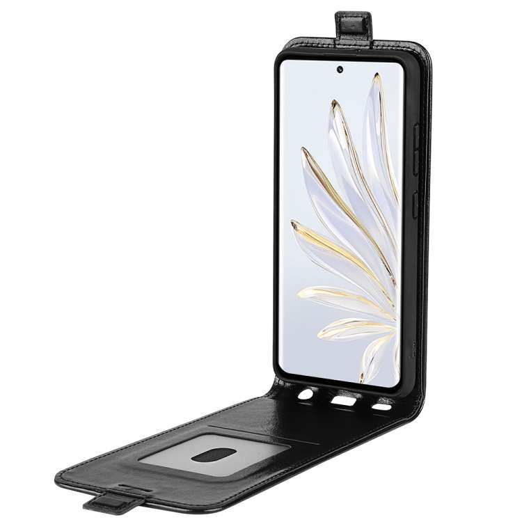 Per Honor 70 R64 Custodia per telefono in pelle con vibrazione verticale Texture, For Honor 70
