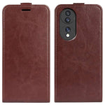 Per Honor 70 R64 Custodia per telefono in pelle con vibrazione verticale Texture, For Honor 70