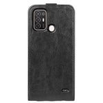 Per ZTE Blade A52 R64 Custodia per telefono in pelle con vibrazione verticale Texture, For ZTE Blade A52
