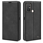 Per ZTE Blade A52 Custodia per telefono in pelle con aspirazione magnetica retro-pelle, For ZTE Blade A52