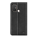 Per ZTE Blade A52 Custodia per telefono in pelle con aspirazione magnetica retro-pelle, For ZTE Blade A52