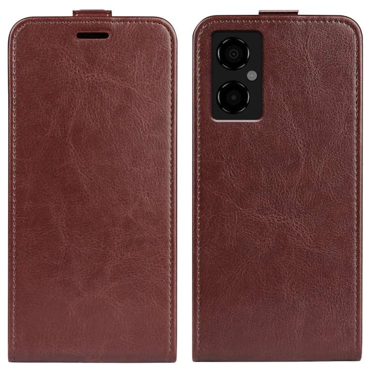 Per Xiaomi Poco M4 5G R64 Custodia per telefono in pelle con vibrazione verticale Texture, For Xiaomi Poco M4 5G