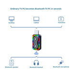 Adattatore Bluetooth USB 5.3 trasmettitore e ricevitore audio Q1