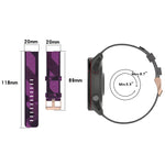 Cinturino nylon intrecciato 20mm per Garmin Venu SQ
