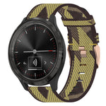 Cinturino nylon intrecciato 20mm per Garmin Venu SQ