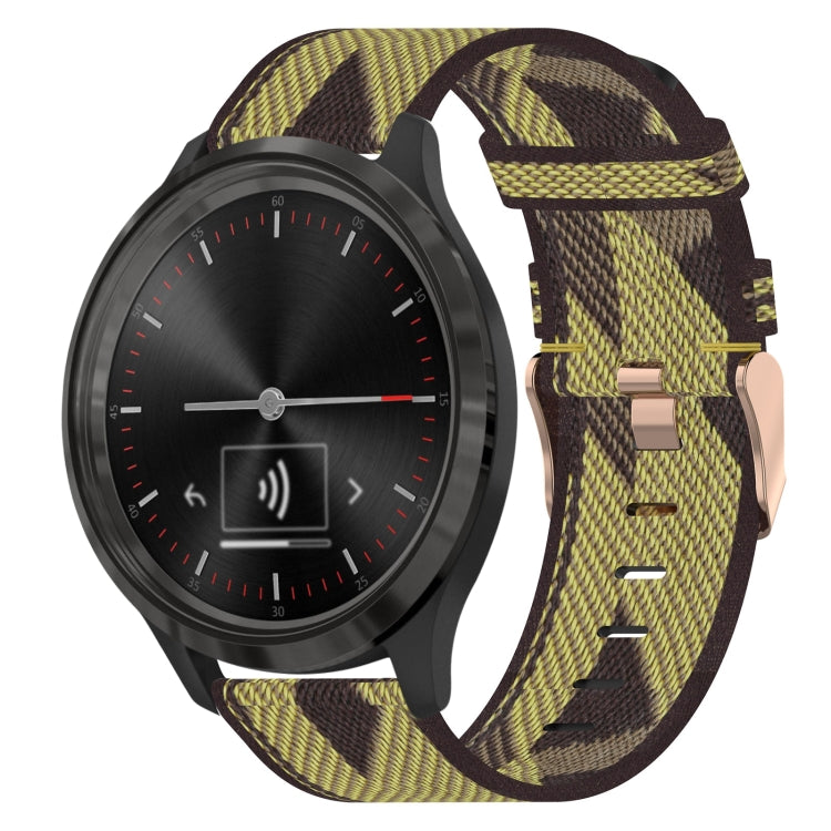 Cinturino nylon intrecciato 20mm per Garmin Venu SQ