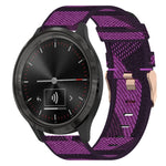 Cinturino nylon intrecciato 20mm per Garmin Venu SQ