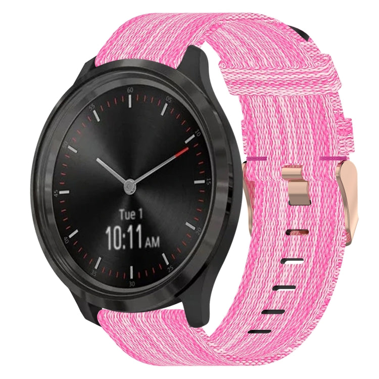 Cinturino nylon intrecciato 20mm per Garmin Venu SQ