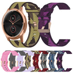 Cinturino nylon intrecciato 20mm per Garmin VivoMove Luxe