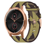 Cinturino nylon intrecciato 20mm per Garmin VivoMove Luxe