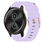 Cinturino nylon intrecciato 20mm per Garmin VivoMove Luxe