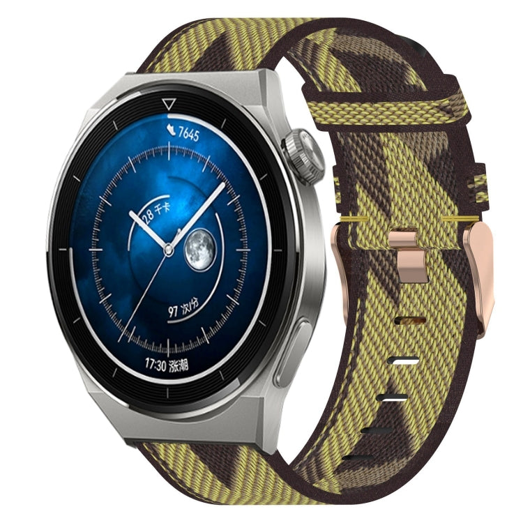 Cinturino nylon intrecciato 22mm per Huawei Watch GT3 Pro 46mm