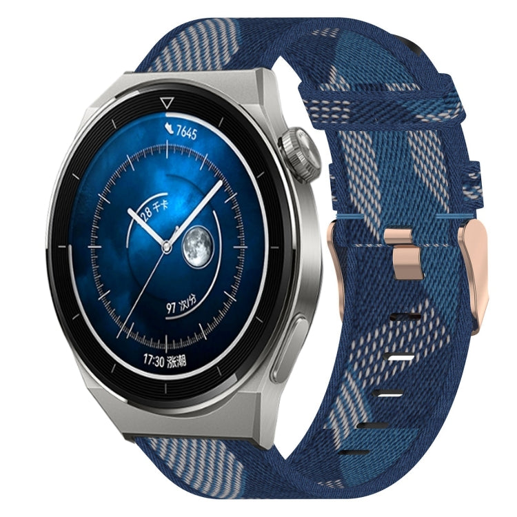 Cinturino nylon intrecciato 22mm per Huawei Watch GT3 Pro 46mm
