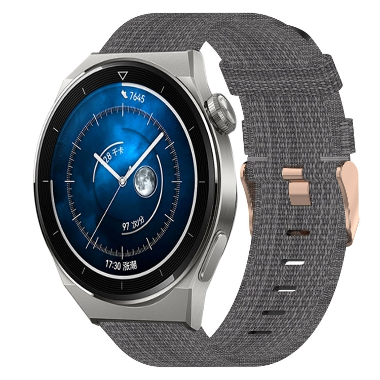 Cinturino nylon intrecciato 22mm per Huawei Watch GT3 Pro 46mm