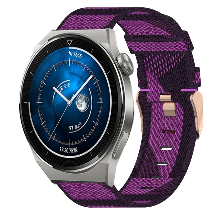 Cinturino nylon intrecciato 22mm per Huawei Watch GT3 Pro 46mm