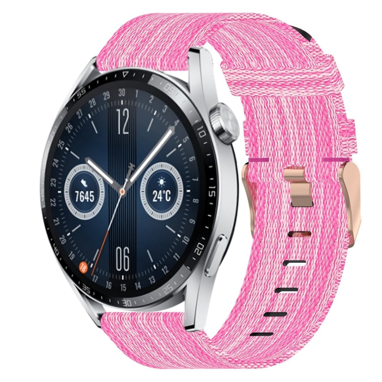 Cinturino nylon intrecciato 22mm per Huawei Watch GT3 Pro 46mm