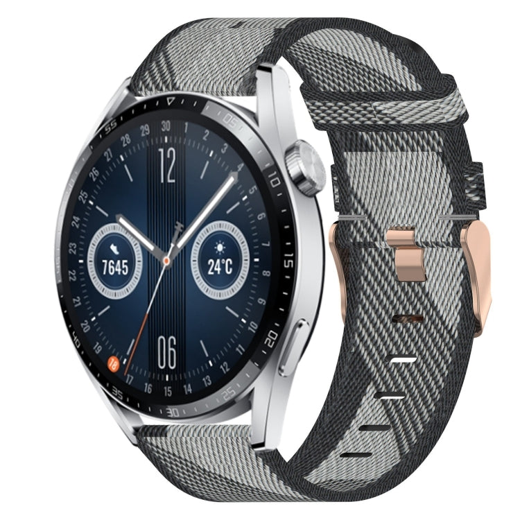 Cinturino nylon intrecciato 22mm per Huawei Watch GT3 Pro 46mm