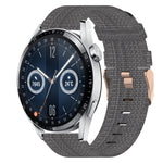 Cinturino nylon intrecciato 22mm per Huawei Watch GT3 Pro 46mm