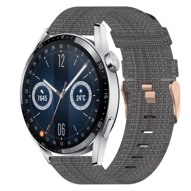 Cinturino nylon intrecciato 22mm per Huawei Watch GT3 Pro 46mm