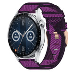 Cinturino nylon intrecciato 22mm per Huawei Watch GT3 Pro 46mm
