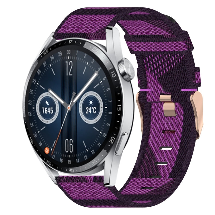 Cinturino nylon intrecciato 22mm per Huawei Watch GT3 Pro 46mm