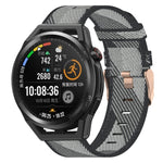 Cinturino nylon intrecciato 22mm per Huawei Watch GT3 Pro 46mm