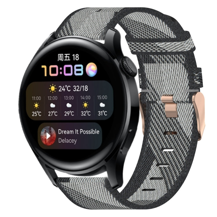 Cinturino nylon intrecciato 22mm per Huawei Watch GT2 Pro